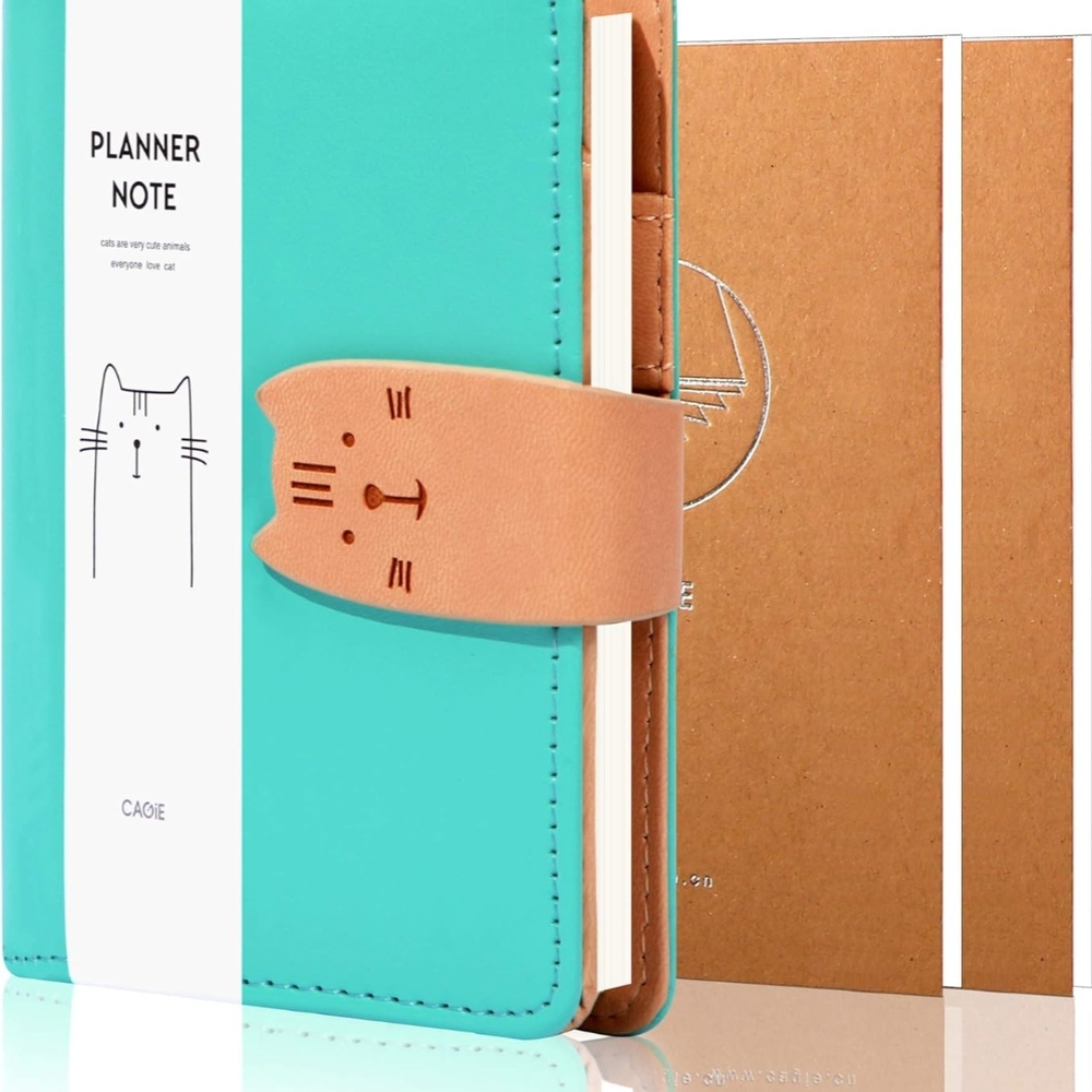 Blue and Brown Cat Planner Set - Picture 6 of 6